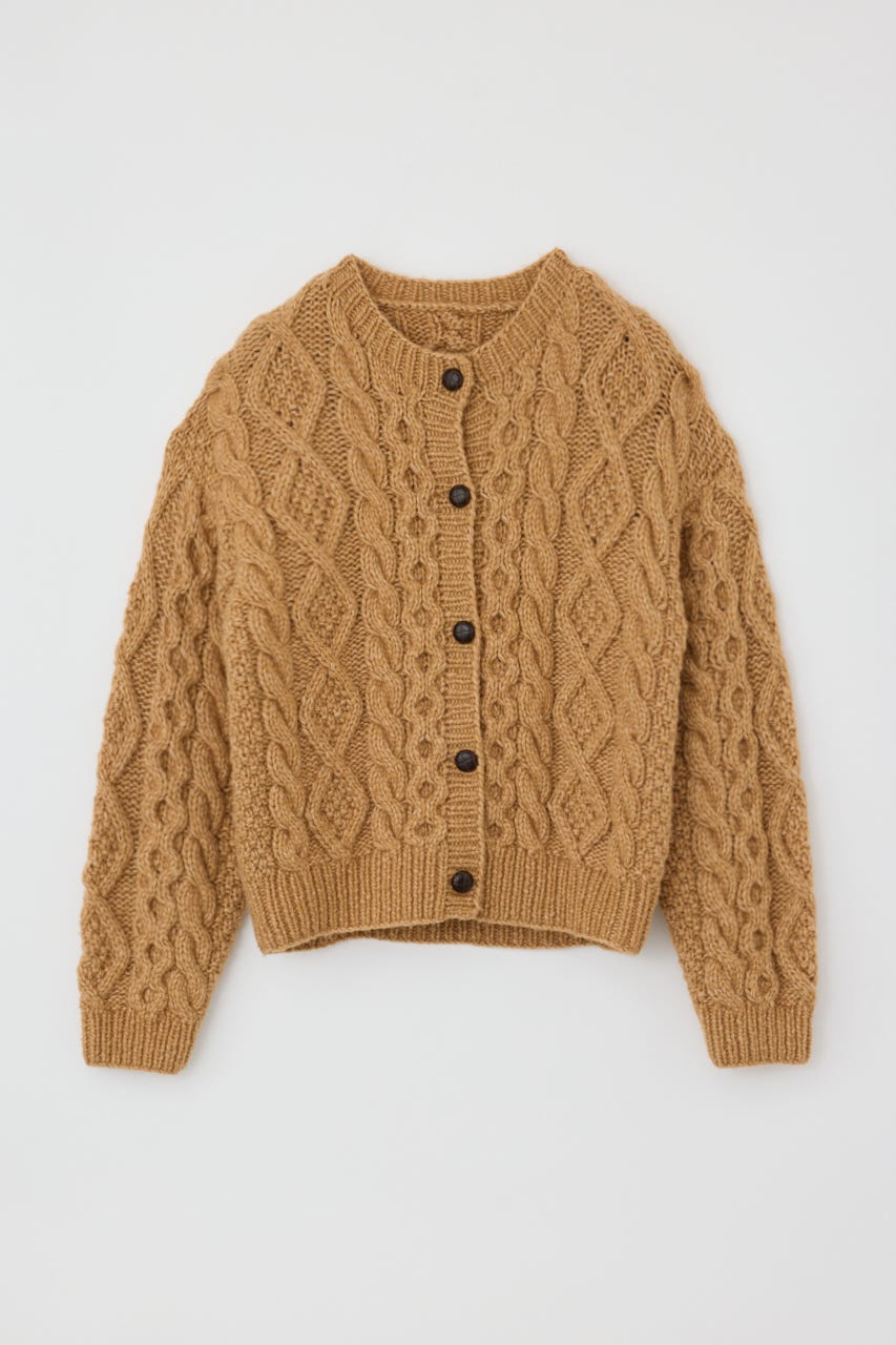 Fisherman Hand Knit Cardigan L/CAM S
