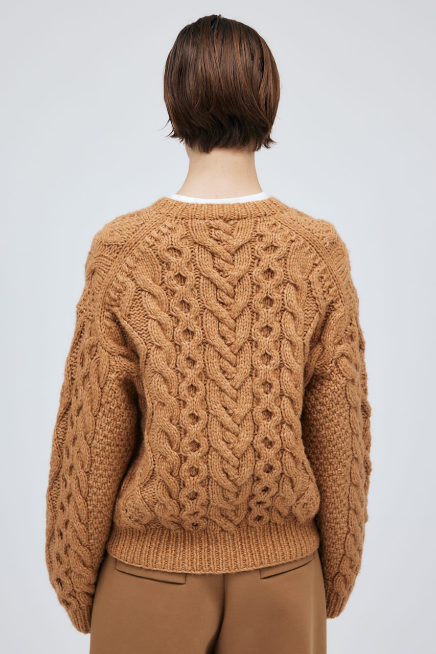 Fisherman Hand Knit Cardigan L/CAM S