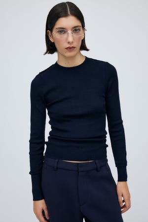 16G Sheer Rib Knit Tops