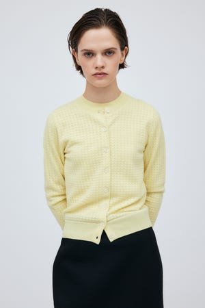 Openwork knit Cardigan