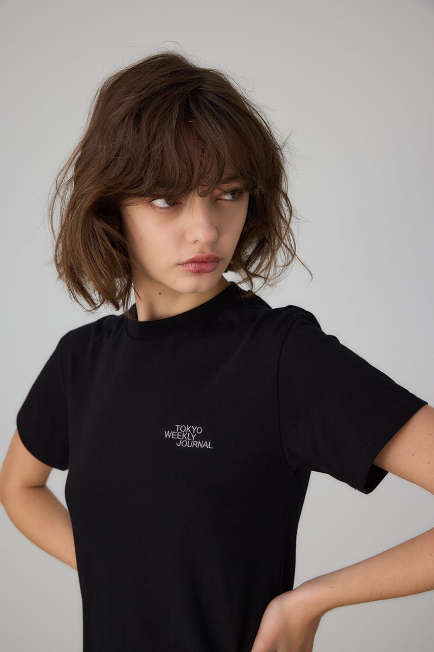 TWJ basic T-shirt BLK S