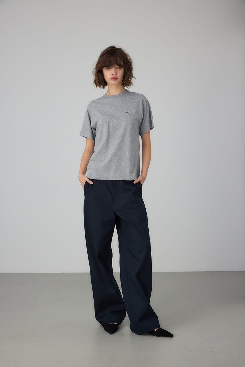 TWJ basic T-shirt T.GRY L