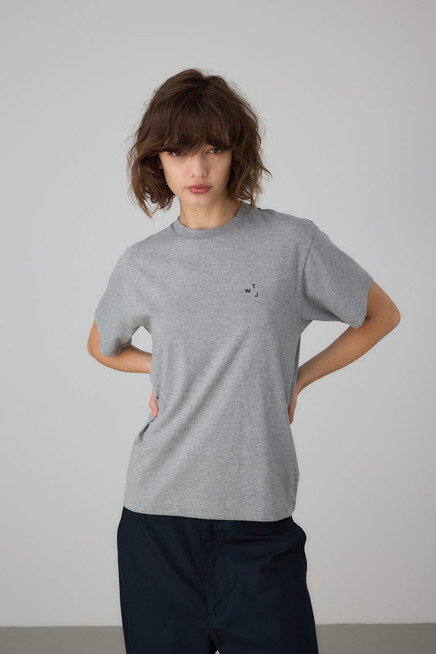 TWJ basic T-shirt T.GRY L