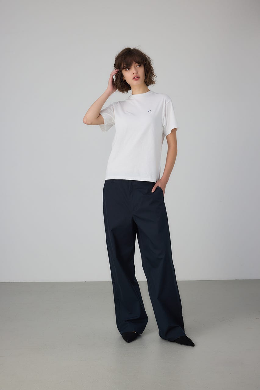 TWJ basic T-shirt WHT S