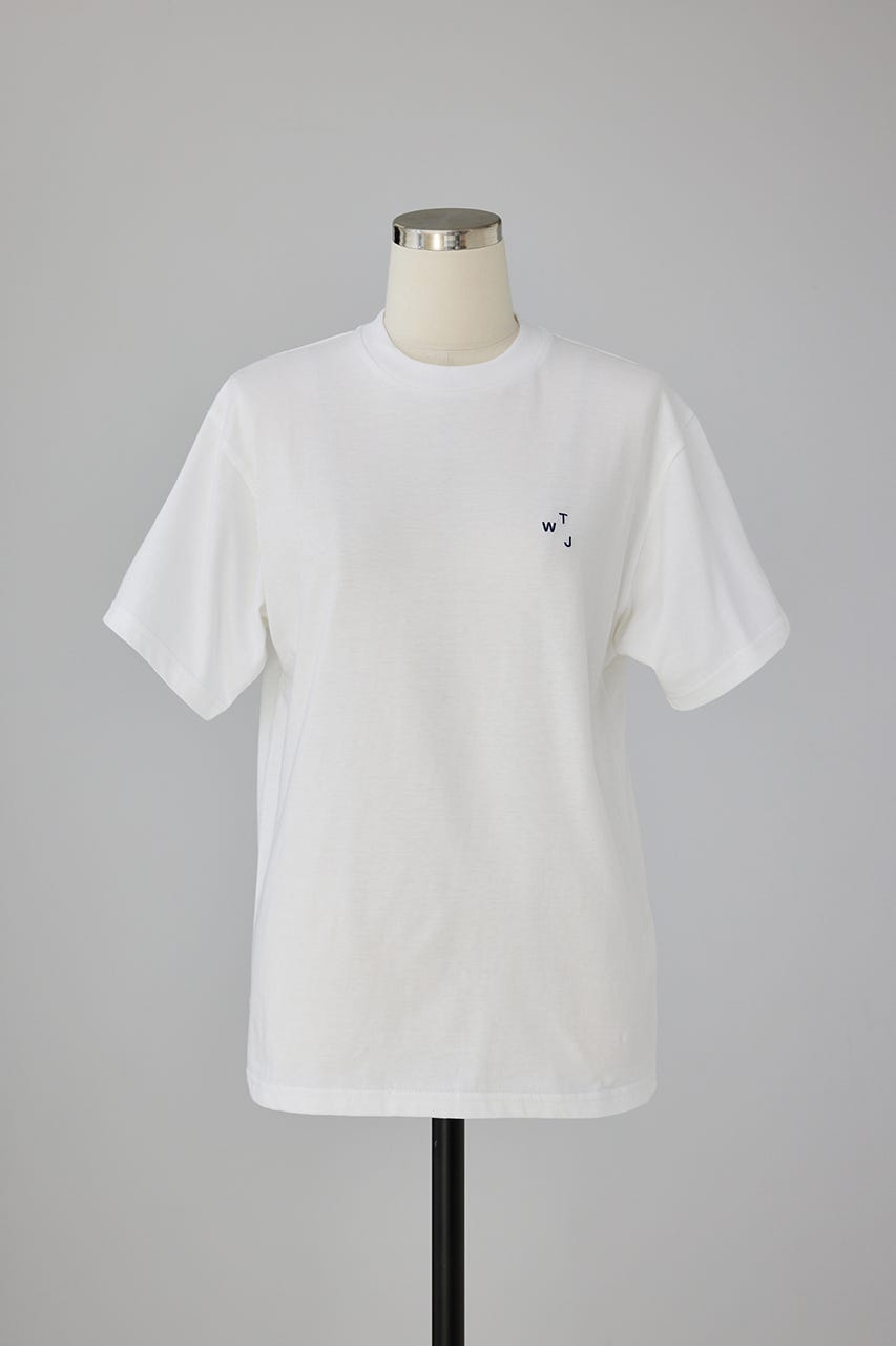 TWJ basic T-shirt WHT S