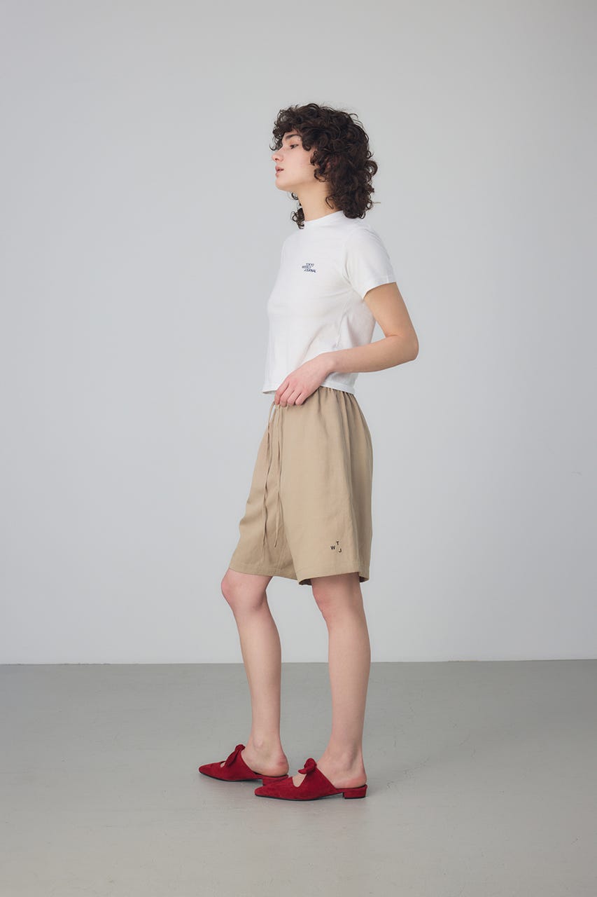 TWJ basic T-shirt WHT S