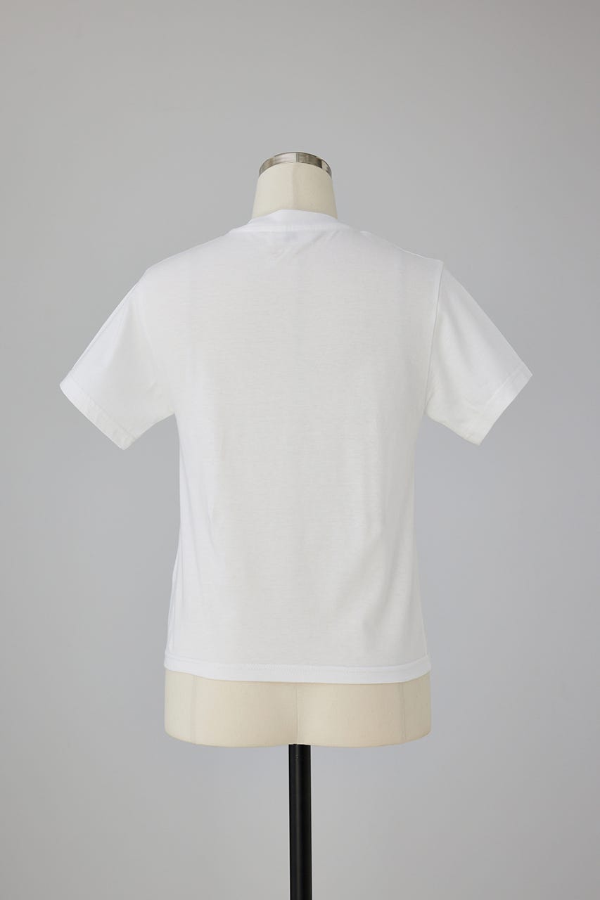 TWJ basic T-shirt WHT S
