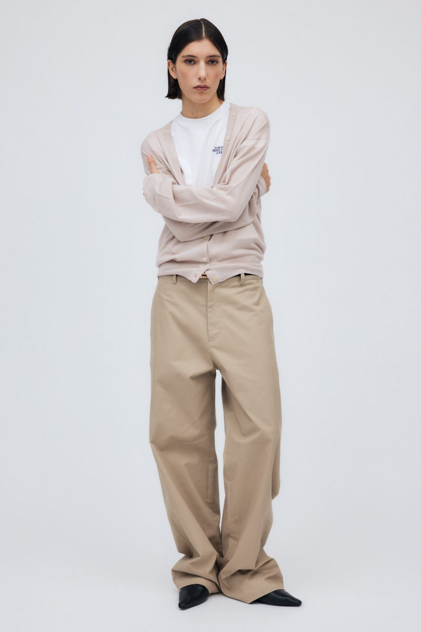 16G Long Sleeve Knit Cardigan L/PNK M