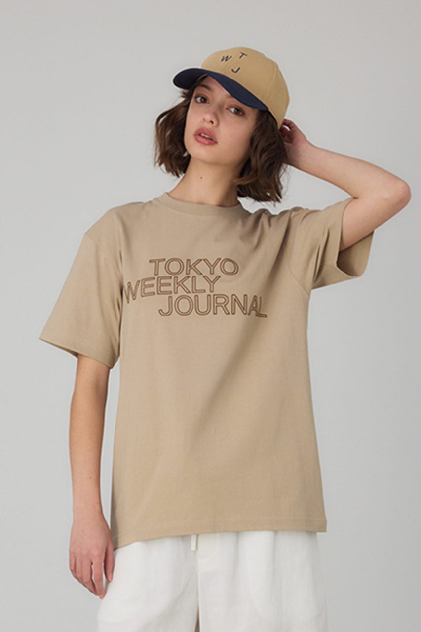 Flame Logo T-shirt BEG XL