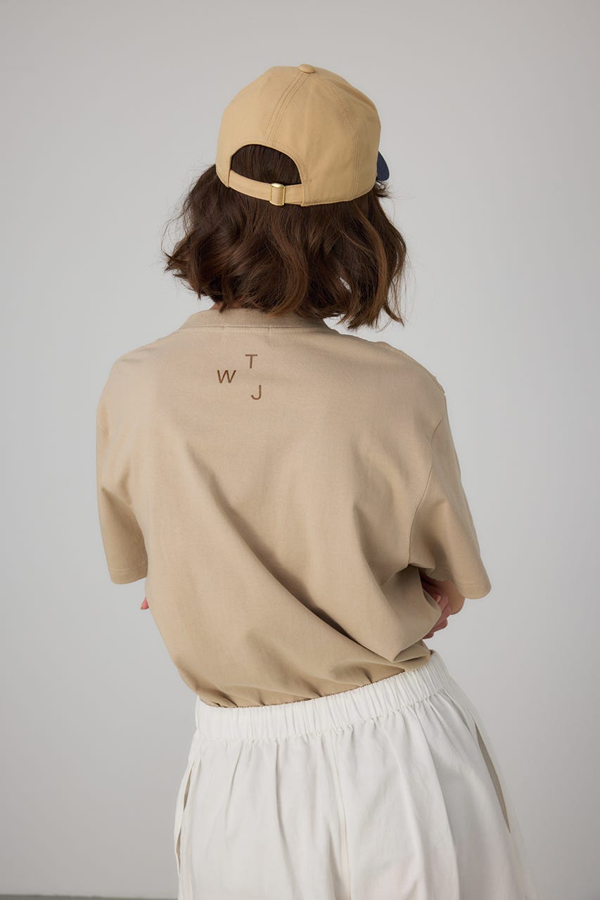 Flame Logo T-shirt BEG XL