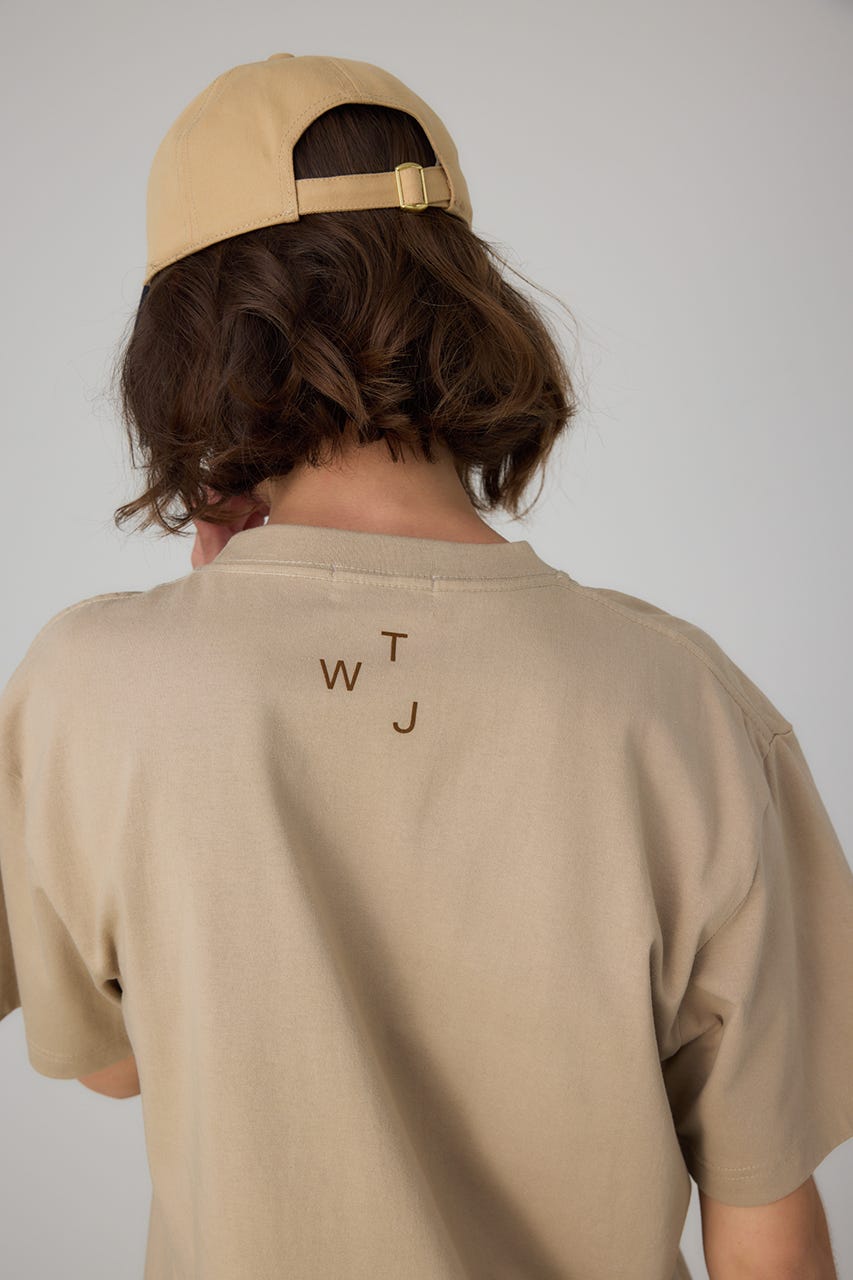 Flame Logo T-shirt BEG XL