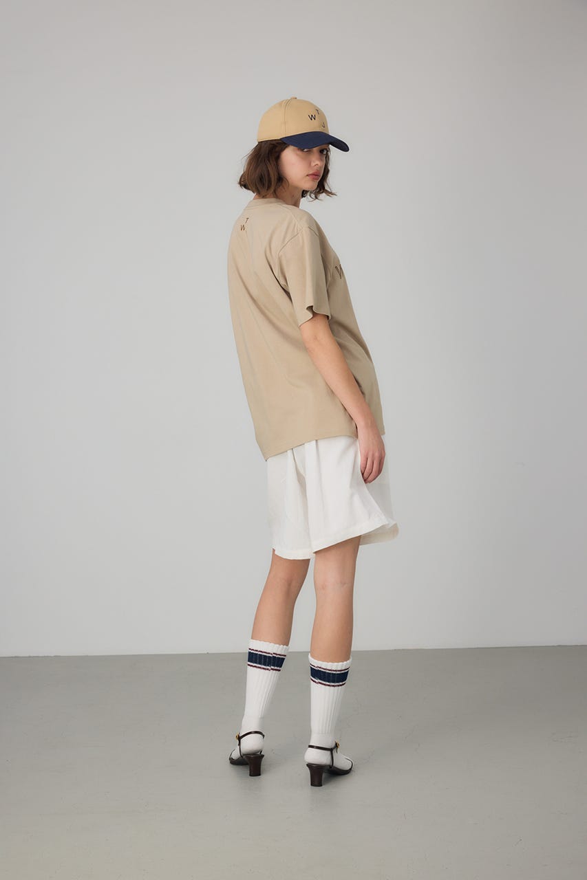 Flame Logo T-shirt BEG XL