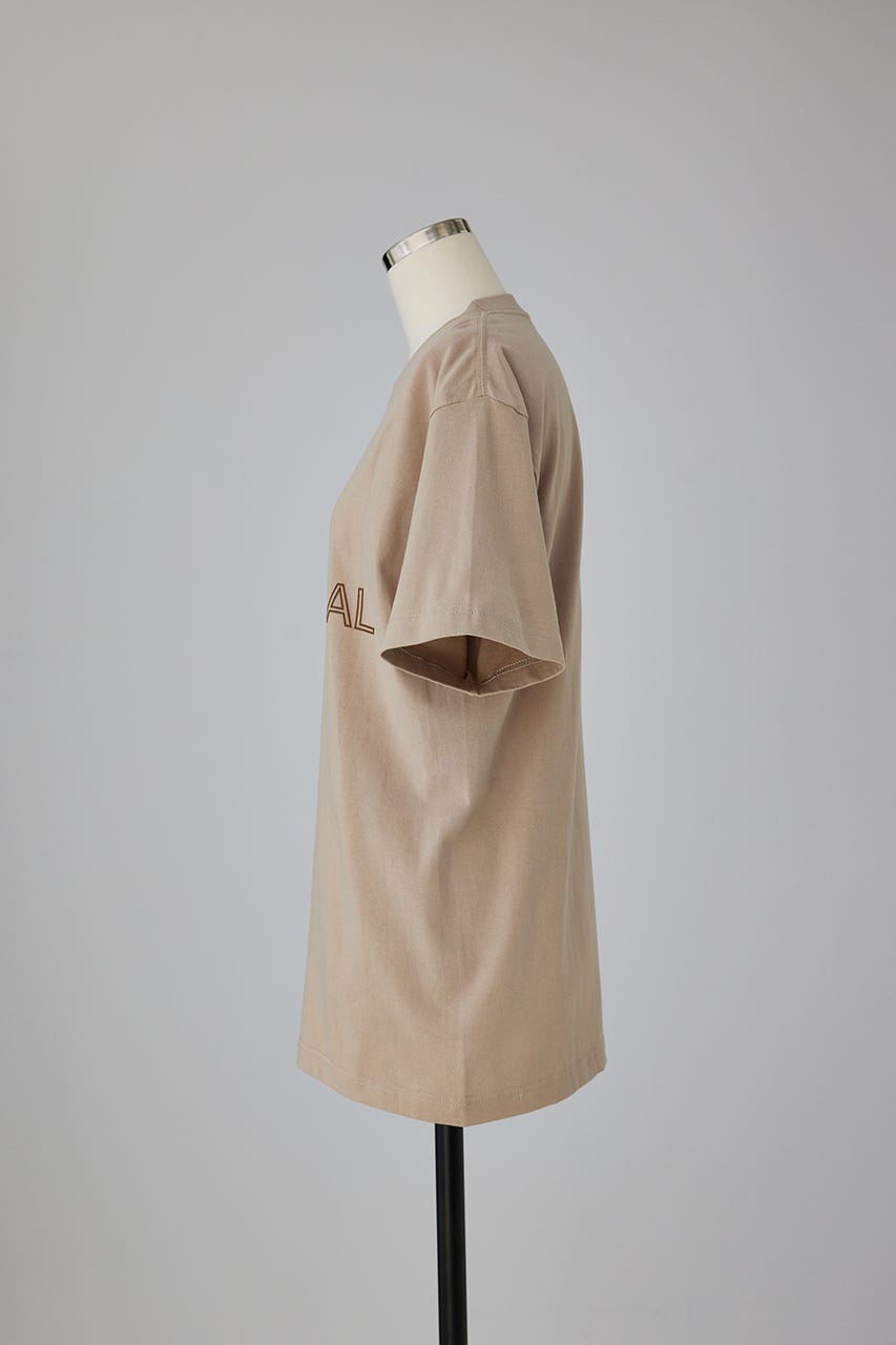 Flame Logo T-shirt BEG XL