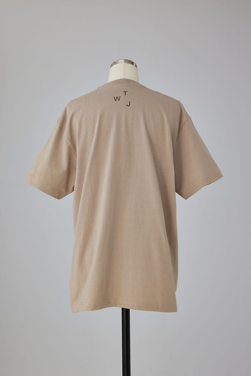 Flame Logo T-shirt BEG XL