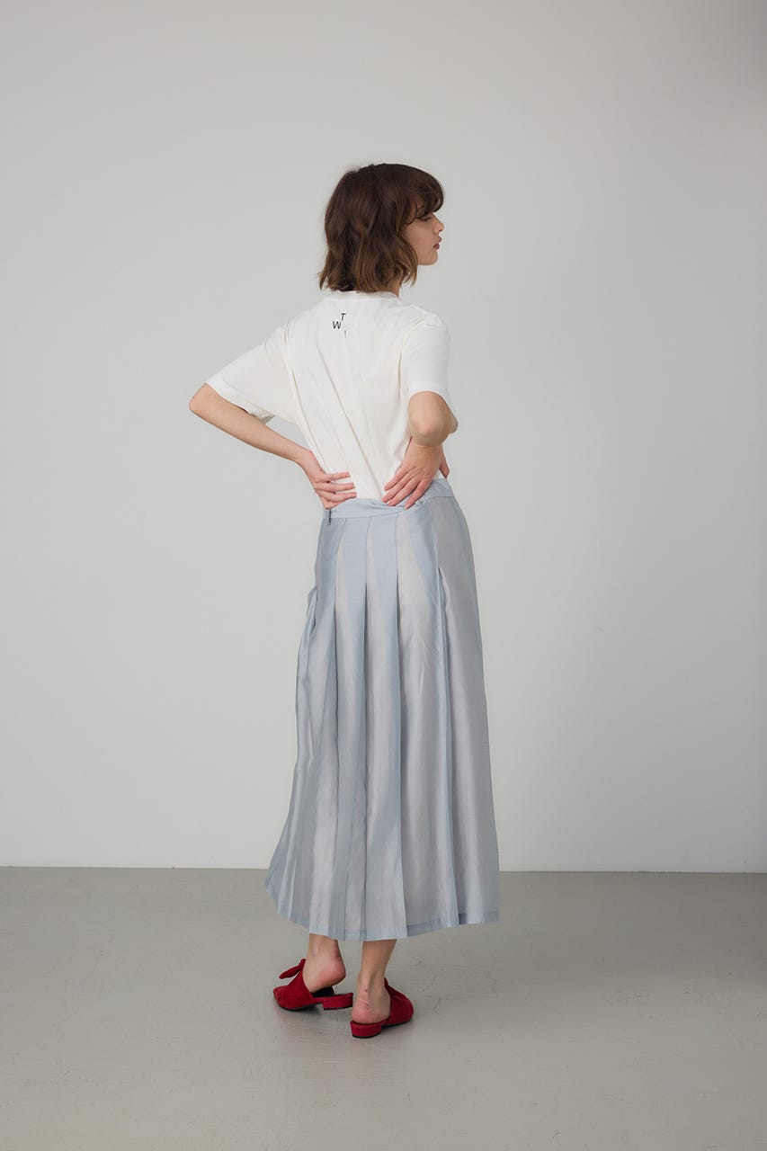 Flame Logo T-shirt 柄WHT M