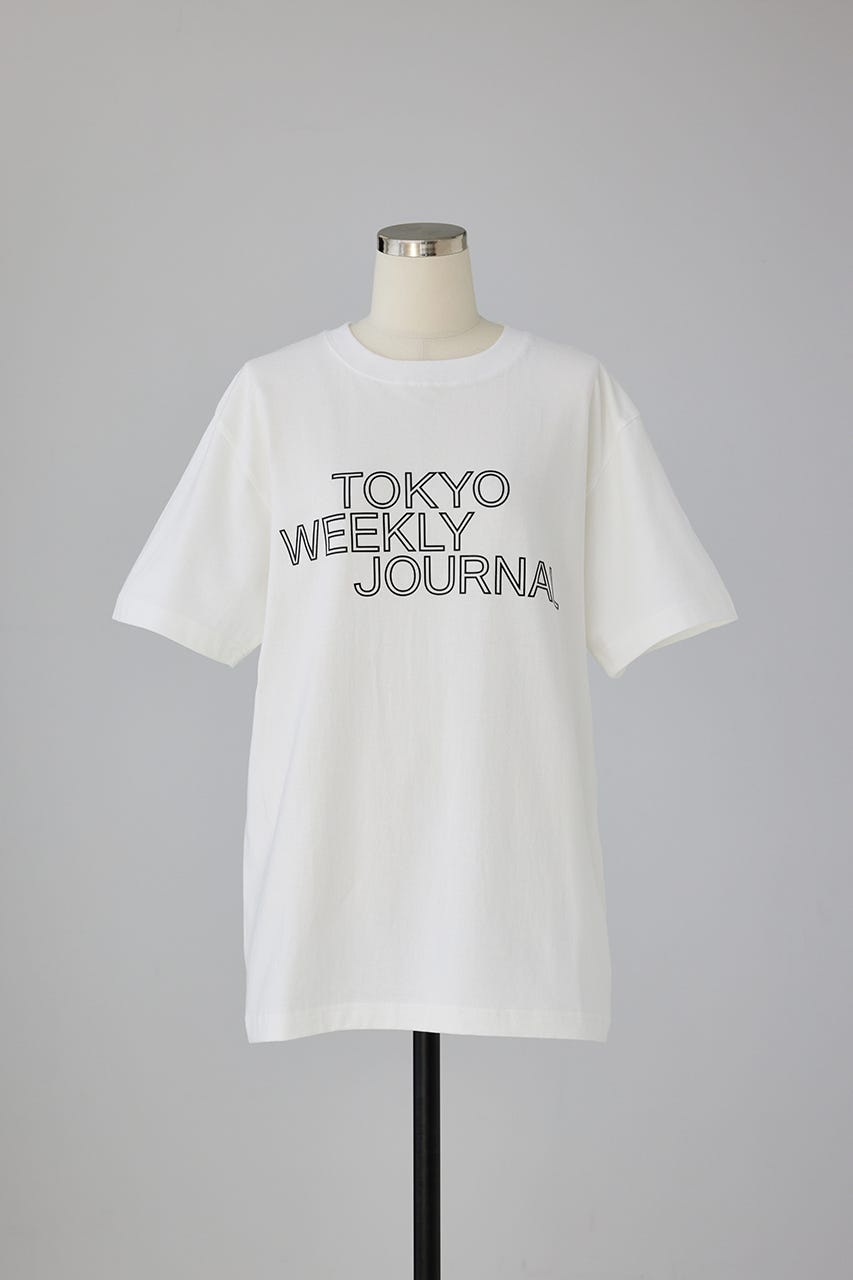 Flame Logo T-shirt 柄WHT M