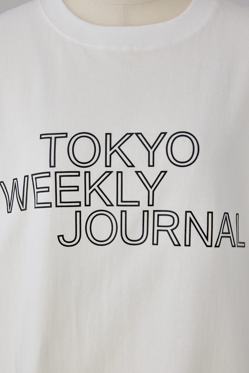 Flame Logo T-shirt 柄WHT M