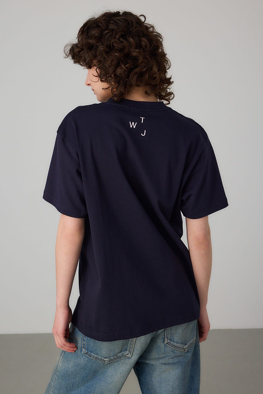 Flame Logo T-shirt NVY L