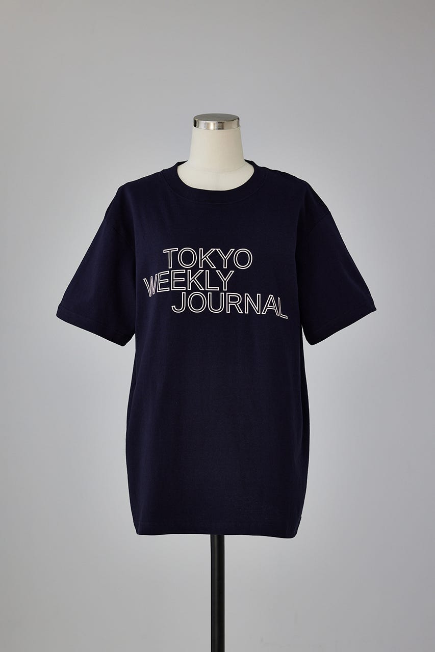 Flame Logo T-shirt NVY L