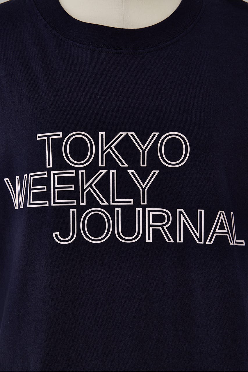 Flame Logo T-shirt NVY L