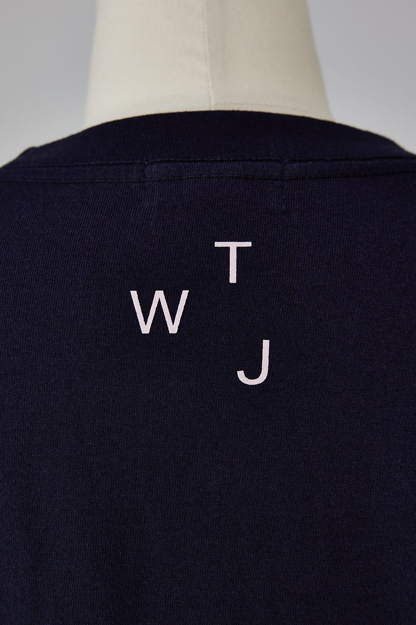 Flame Logo T-shirt NVY L