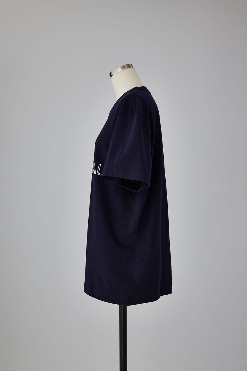 Flame Logo T-shirt NVY L