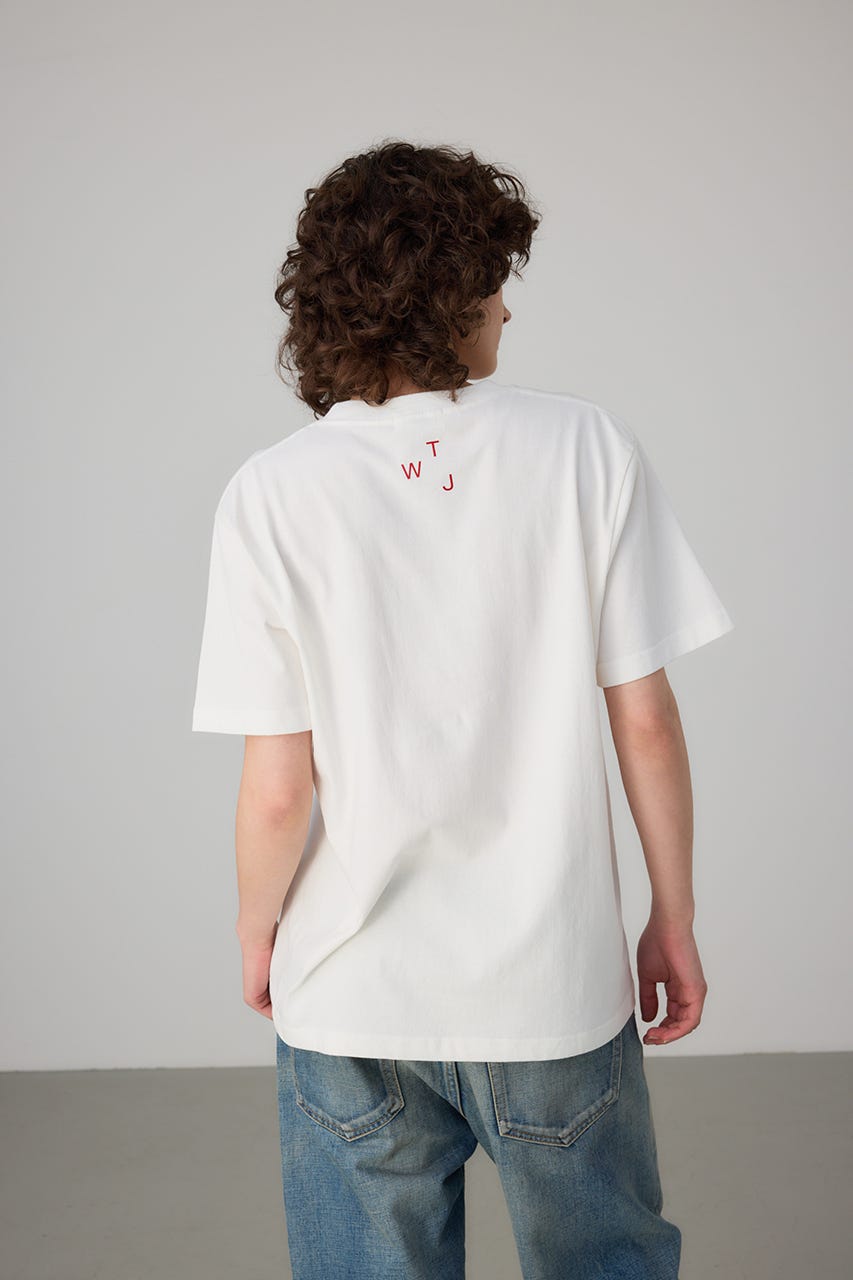 Flame Logo T-shirt WHT M