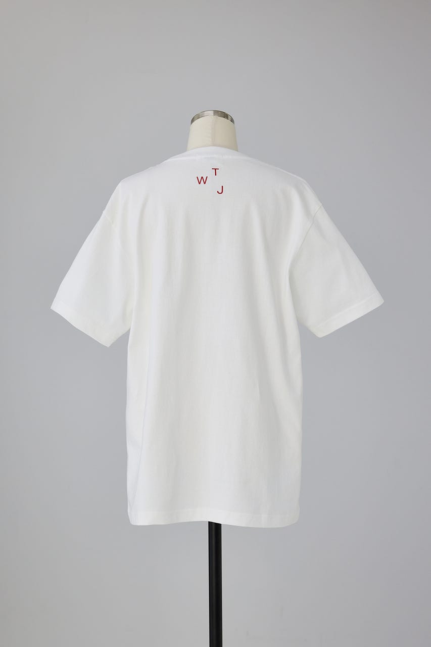 Flame Logo T-shirt WHT M