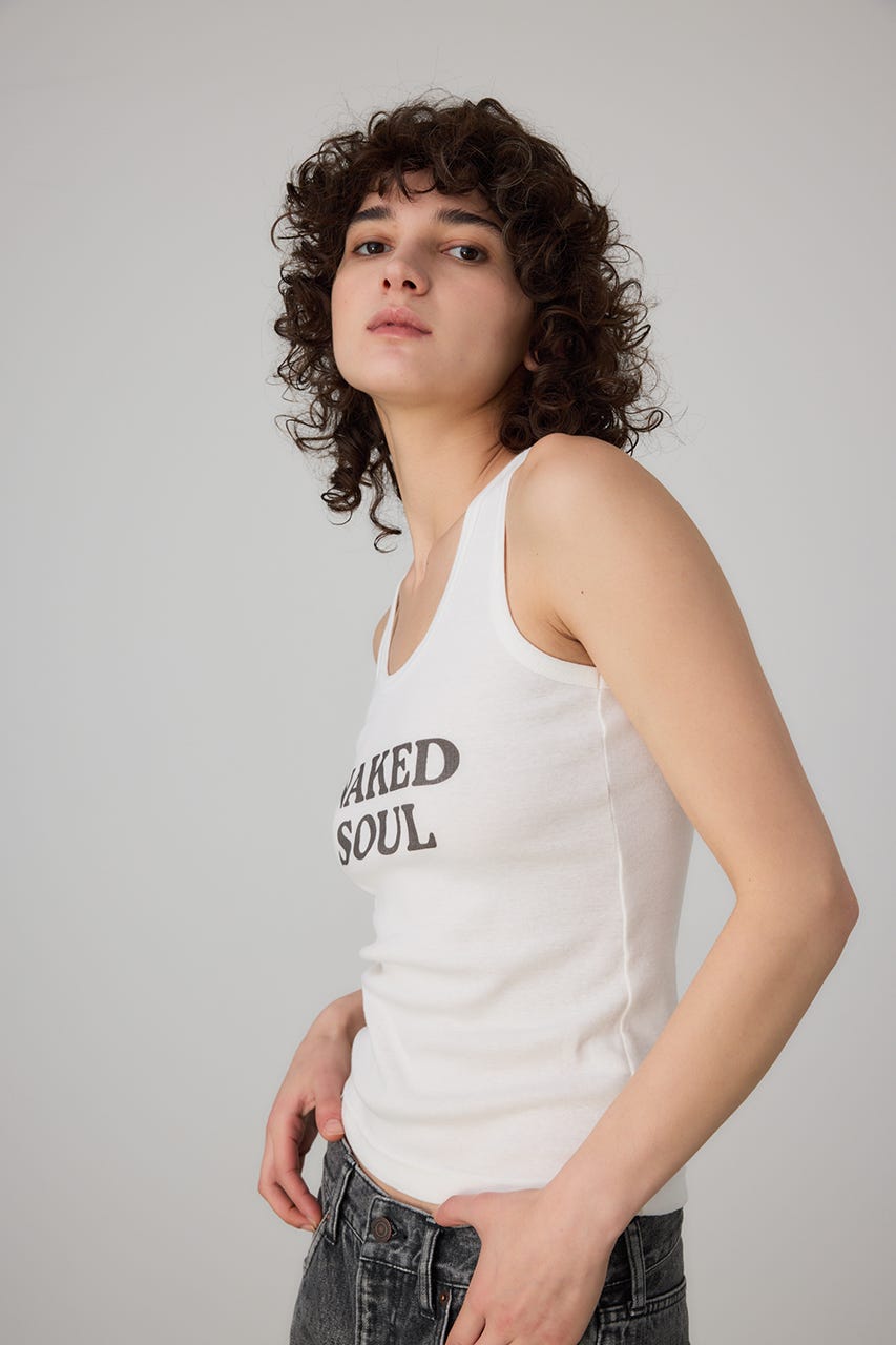 TOKYO WEEKLY JOURNAL | NAKED Tank Top (タンクトップ ) |SHEL