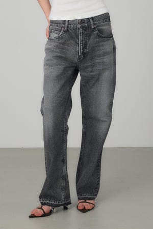 TWJ 14oz loose denim pants
