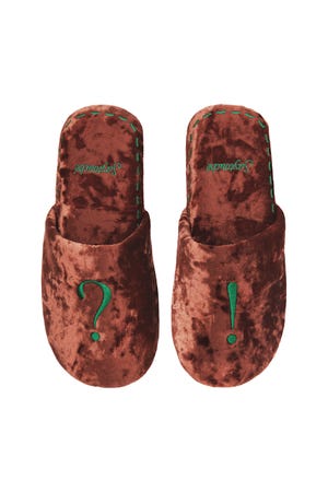 SAYTOUCHE Velvet Room Shoes