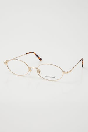 OLDFOREST Round metal glasses