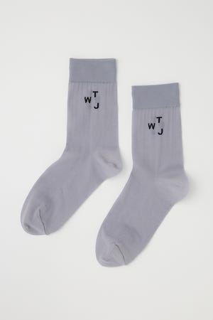 Logo Sheer Socks