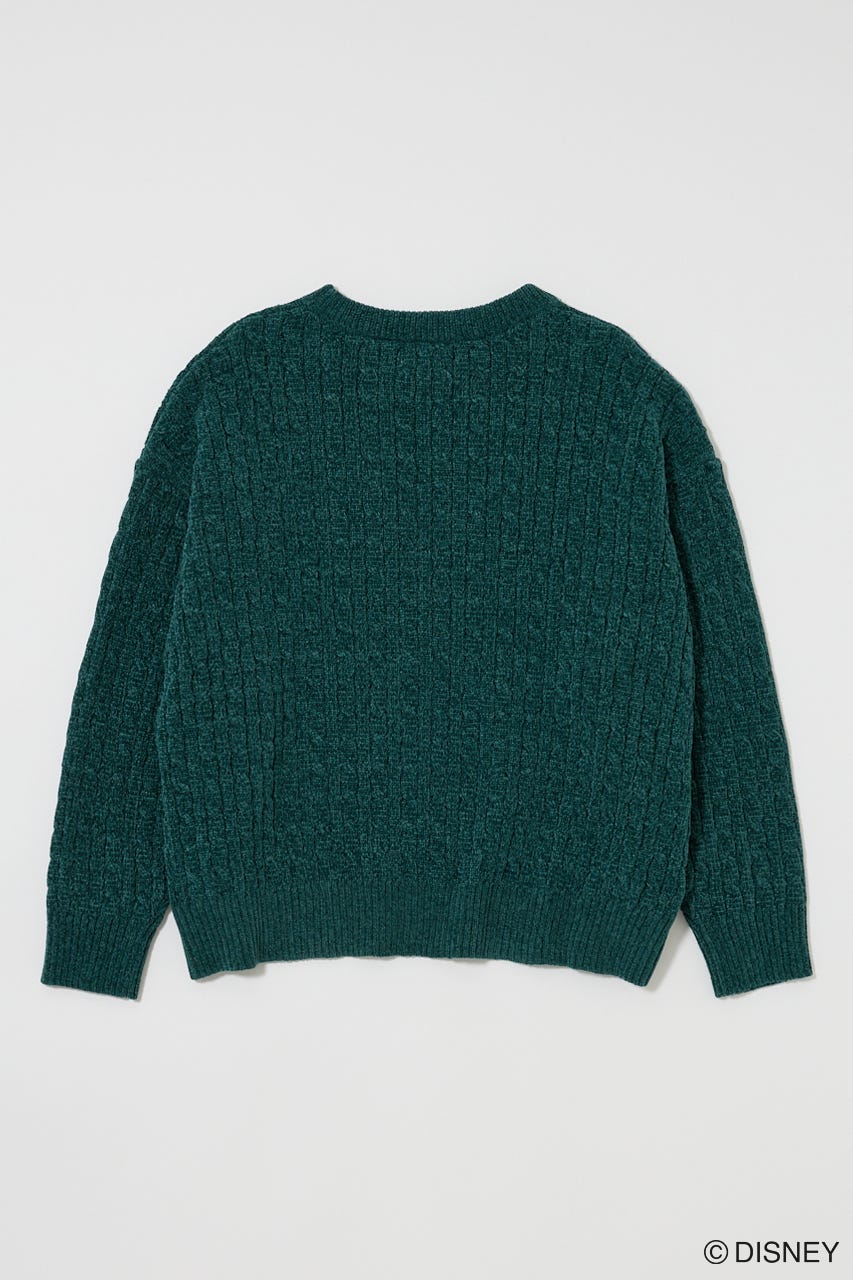 MD OMTSD CABLE ニット / MICKEY GRN FREE