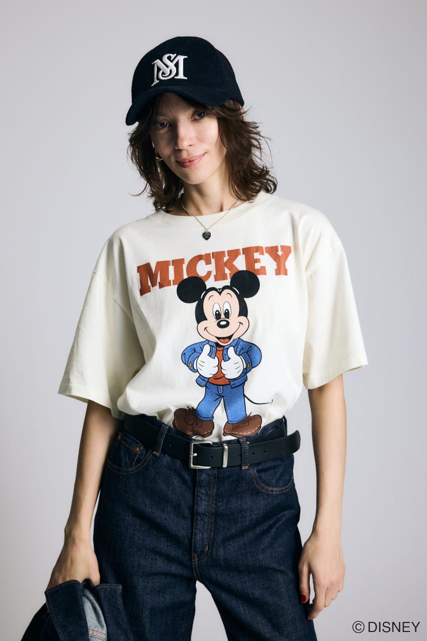 MD OMTSD Tシャツ / MICKEY WHT FREE