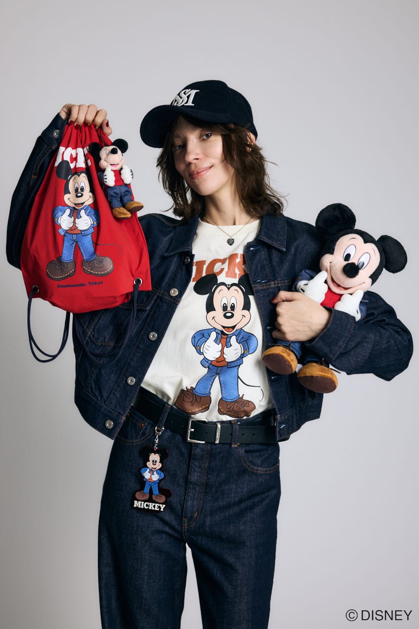 MD OMTSD Tシャツ / MICKEY WHT FREE
