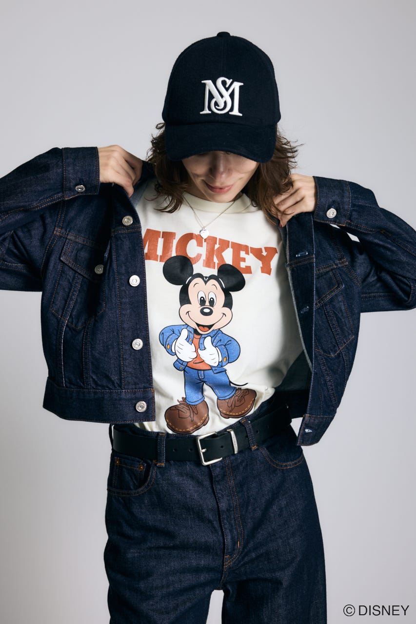 MD OMTSD Tシャツ / MICKEY WHT FREE