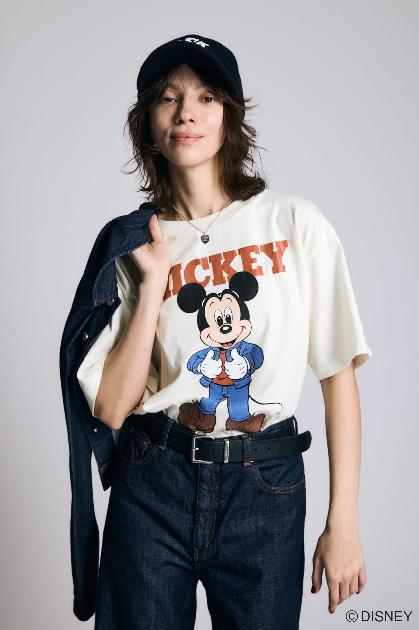 MD OMTSD Tシャツ / MICKEY WHT FREE