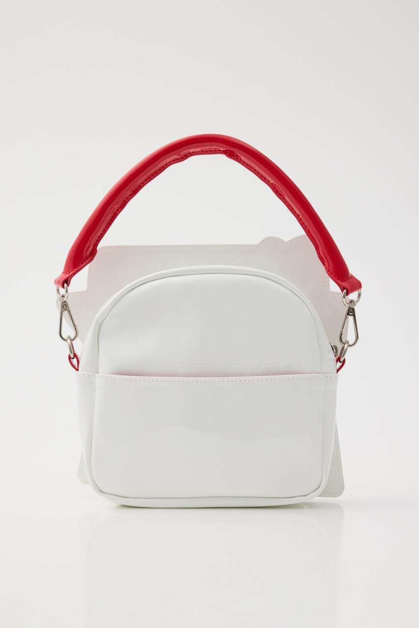 MD F LOGO BAG /TS WHT FREE