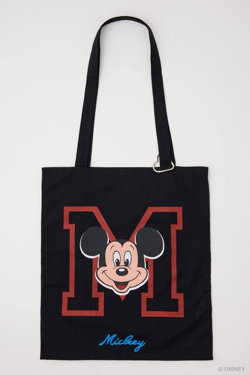 MD (M&M) INITIAL TOTE BAG BLK FREE