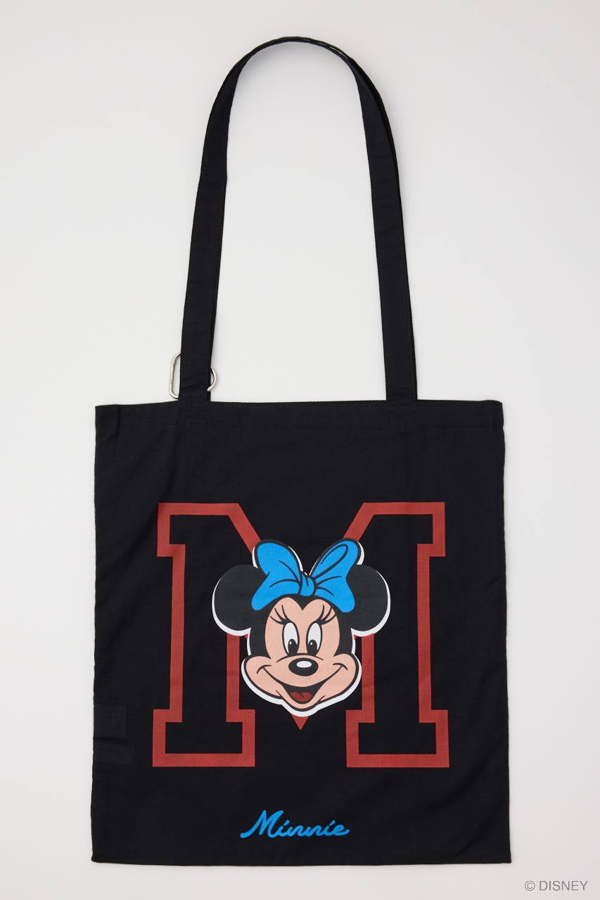 MD (M&M) INITIAL TOTE BAG BLK FREE