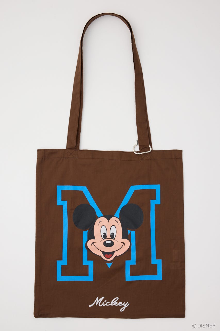 MD (M&M) INITIAL TOTE BAG BRN FREE