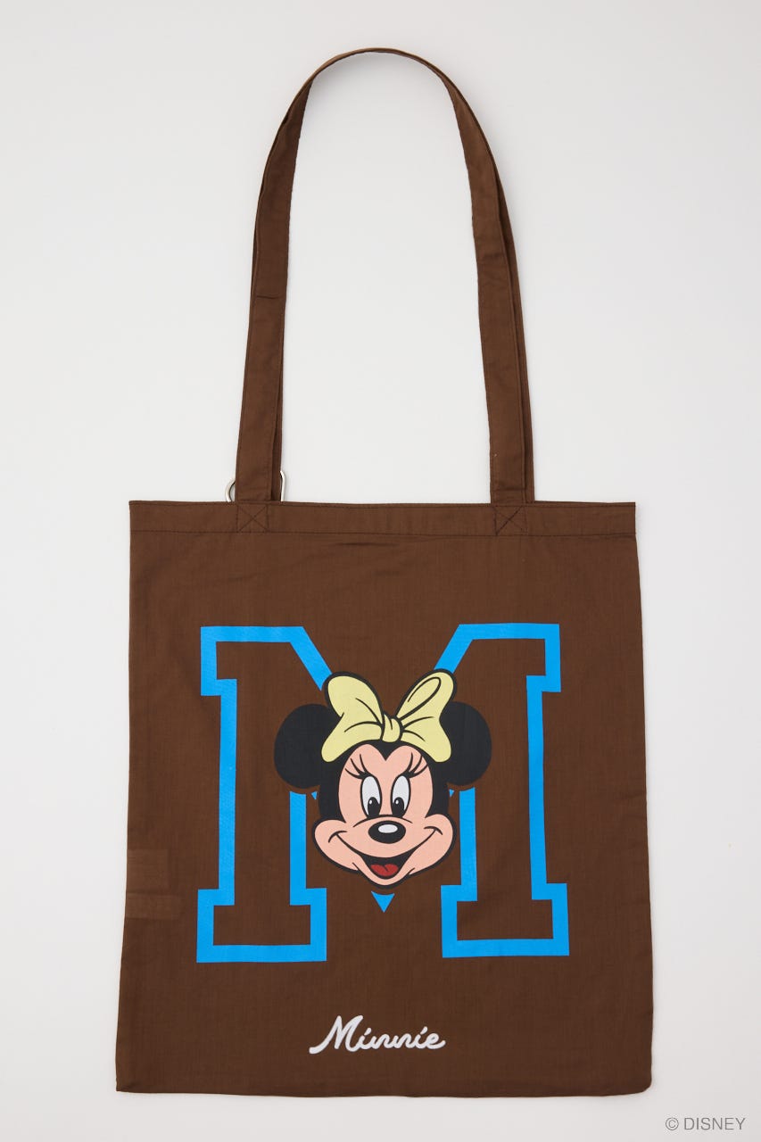 MD (M&M) INITIAL TOTE BAG BRN FREE