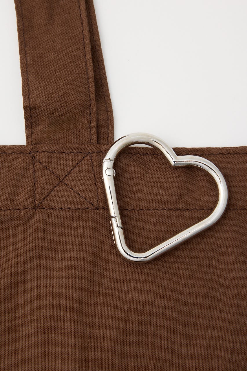 MD (M&M) INITIAL TOTE BAG BRN FREE