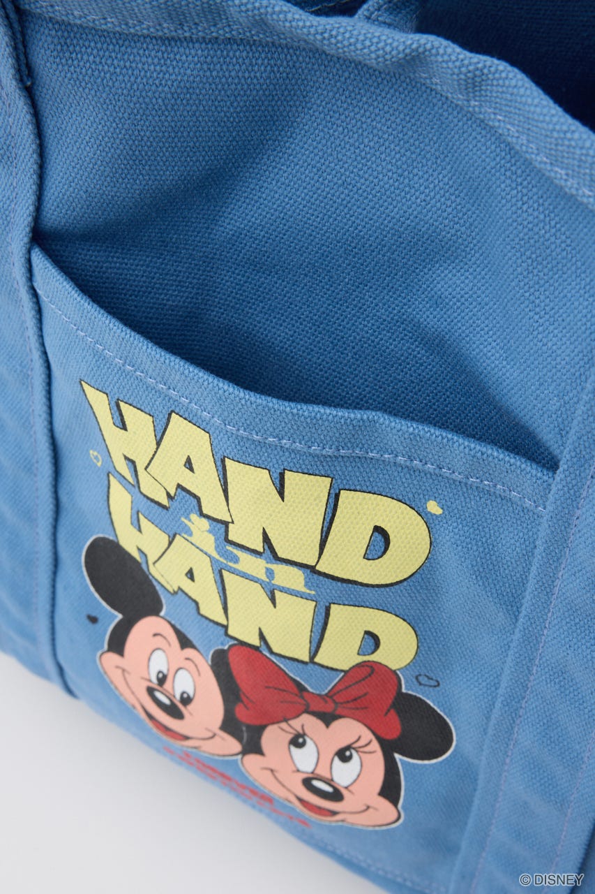 MD (M&M) HEART 2WAY TOTE BAG BLU FREE