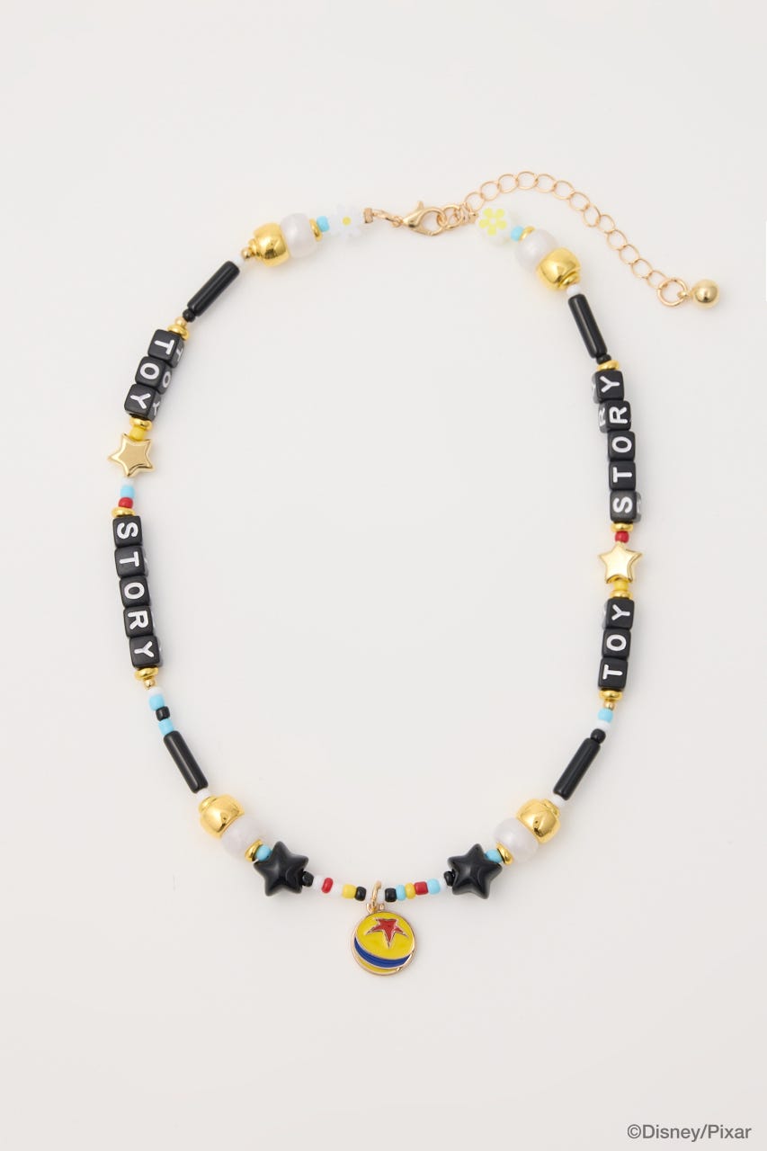 MD BEADS NECKLACE / TS BLK FREE