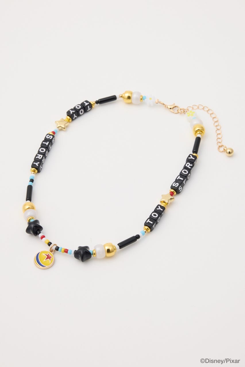 MD BEADS NECKLACE / TS BLK FREE