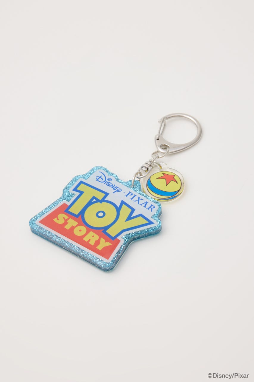 MD ACRYLIC KEY HOLDER / TS（ロゴ） BLU FREE