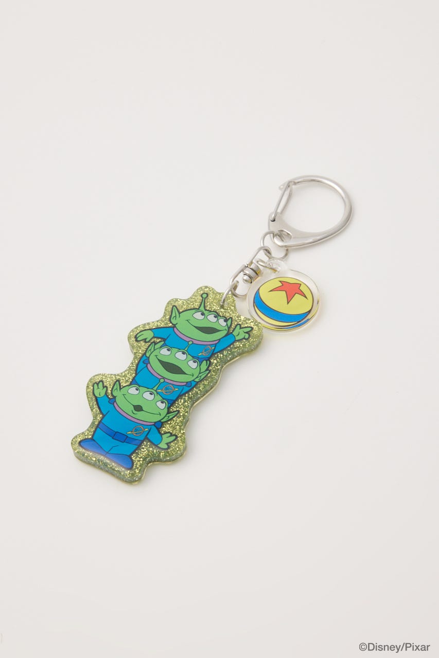 MD ACRYLIC KEY HOLDER / TS（リトルグリーンメン） YEL FREE