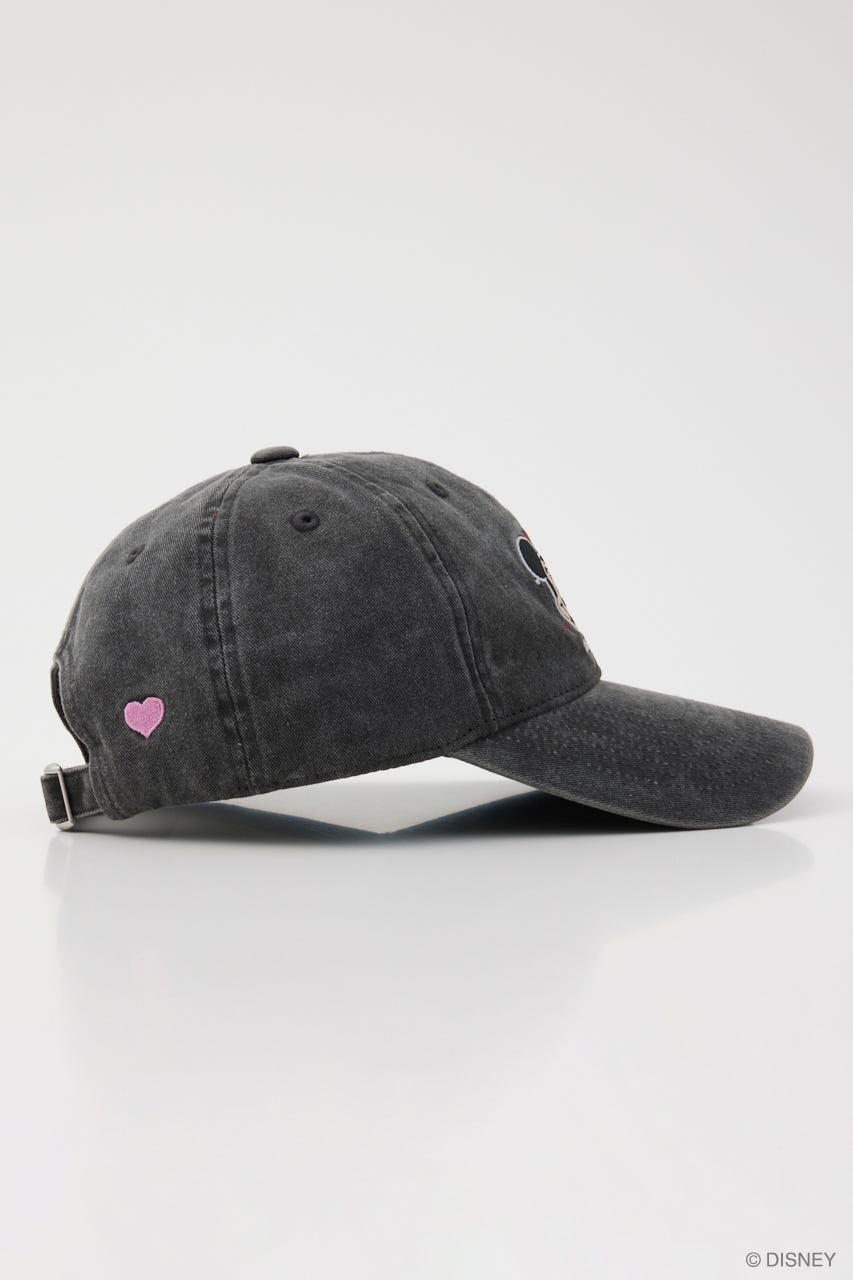 MD (M&M) HEART 6PANEL CAP BLK FREE